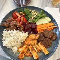 Rainbowl…delicious !  at KafeNAsanat in Istanbul