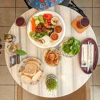 Jealous breakfast for one at KafeNAsanat in Istanbul