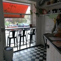 Seats at Green Queen in Malmo