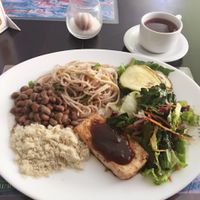 lunch at Buena Vida in Salvador