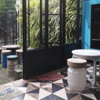 nice interior and exterior at LN Fortunate Coffee Bandung in Bandung