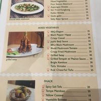 Menu at LN Fortunate Coffee Bandung in Bandung