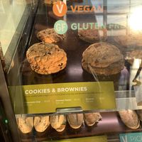 Vegan cookies!! at Argo Tea in Chicago