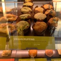 Vegan muffins at Argo Tea in Chicago