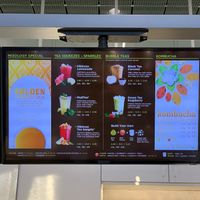 Drinks at Argo Tea in Chicago