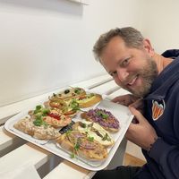 About to discover my new love. 😍  at Chlebíček Store in Prague