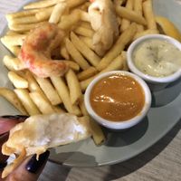 Fish and chips at Bliss & Chips in Newtown