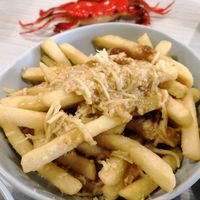 Cheesy fries with gravy at Bliss & Chips in Newtown