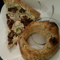 Vegan Pizza and Vegan Doughnuts at Tomato Bar Pizza Bakery in Schererville