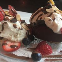 Donut sundae at Joy Cafe in Philadelphia