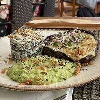 Portobello Mushroom at Dona Flor Cafe in Cascais