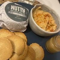 El queso nutty azul, lo recomiendo con tostaditas y mermelada   at Veg & Friends  in Sant Cugat Del Valles