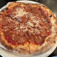 ‘Pepperoni’ pizza    at Famoso Neapolitan Pizzeria in Jasper