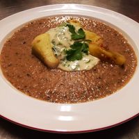 At the charity dinner at One Bowl in Copenhagen