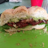 chori-pan at Veggie Table in Puerto Vallarta