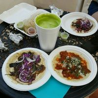 Green smoothie was from Malibu at Veggie Table in Puerto Vallarta