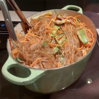 (Vegan) Japchae at Fresca in Hong Kong Island