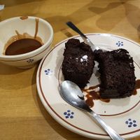 Chocolate cake (vegan) at Apulia in Paris
