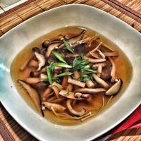 Mushroom soup  at Edamame Vegan Sushi in Warsaw