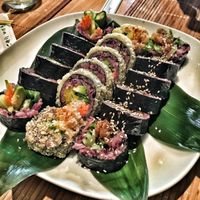 Maki mix at Edamame Vegan Sushi in Warsaw