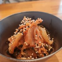 Kimchi at Edamame Vegan Sushi in Warsaw