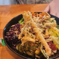 Edammae bowl at Edamame Vegan Sushi in Warsaw