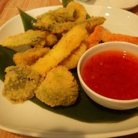 Tempura at Edamame Vegan Sushi in Warsaw