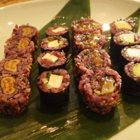 4U set at Edamame Vegan Sushi in Warsaw