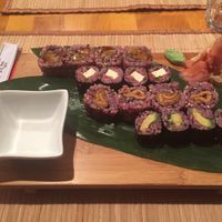 Big portion😍 at Edamame Vegan Sushi in Warsaw