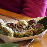 Special maki at Edamame Vegan Sushi in Warsaw