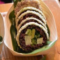 Special maki at Edamame Vegan Sushi in Warsaw