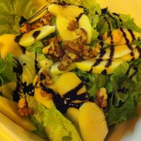 farmer's salad at New Castle Pub in Acqui Terme