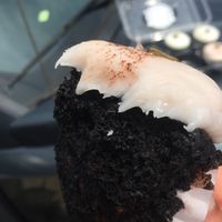 Chocolate Vegan Cupcake w/ Vanilla icing at Lancaster Cupcake in Lancaster