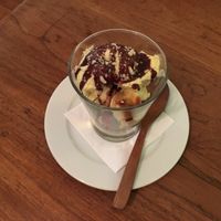 Ice cream dessert at Compost in Mallorca