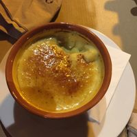 Creme brûlée at Compost in Mallorca