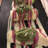 Avocado cannolini  at Compost in Mallorca