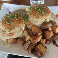 Biscuits and gravyy  at Epif in Portland