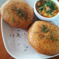 squash bread stuffed with mozzarella cheese at Epif in Portland