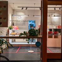 outside of Brammibal's Donuts  at Brammibal's Donuts - Maybachufer in Berlin