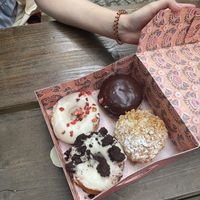 Four very tasty donuts just for 11€  at Brammibal's Donuts - Maybachufer in Berlin