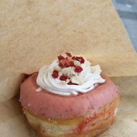 Spaghetti ice donut at Brammibal's Donuts - Maybachufer in Berlin