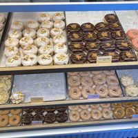 Doughnut selection  at Brammibal's Donuts - Maybachufer in Berlin