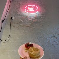 Pecan pie and apple crumble  at Brammibal's Donuts - Maybachufer in Berlin
