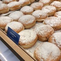 Special donut "Pfannkuchen" #Veganuary at Brammibal's Donuts - Maybachufer in Berlin