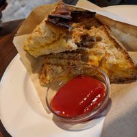 grilled cheese sandwich at Brammibal's Donuts - Maybachufer in Berlin