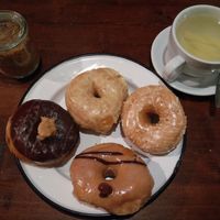donuts of different tastes at Brammibal's Donuts - Maybachufer in Berlin