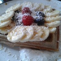 Gluten-free waffle at Brammibal's Donuts - Maybachufer in Berlin