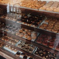 Donuts on donuts on donuts at Brammibal's Donuts - Maybachufer in Berlin