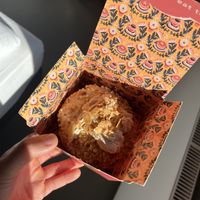 Crema di Nocciola monthly special  at Brammibal's Donuts - Maybachufer in Berlin