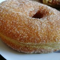 Cinnamon-sugar at Brammibal's Donuts - Maybachufer in Berlin